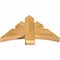 Ekena Millwork Alberta Rough Sawn Timber Gable Bracket, Western Red Cedar, 36"W x 21"H x 4"D x 6"F, 14/12 Pitch GBW036X21X0406ALB00RWR - alternate 5